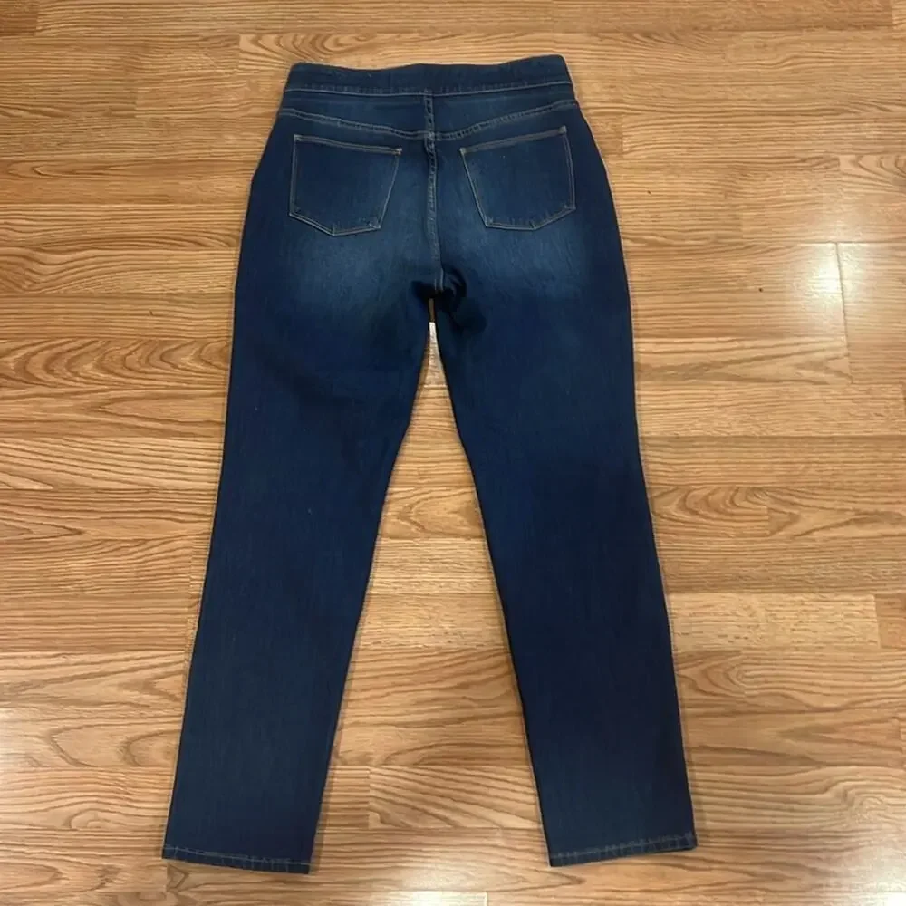 Soft Surroundings Jeans Ultimate Relaxed Straight - Picture 6 of 8